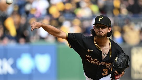 Jones learning his 'stuff plays' through two big-league starts taken at PNC Park (Pirates)